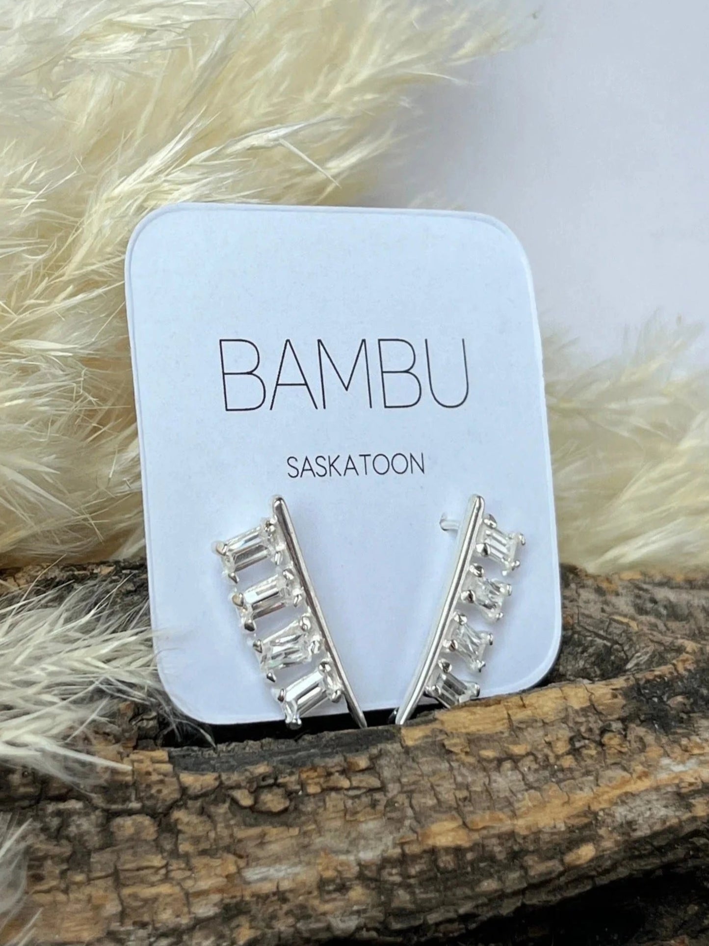 Rhinestone Ear Climbers