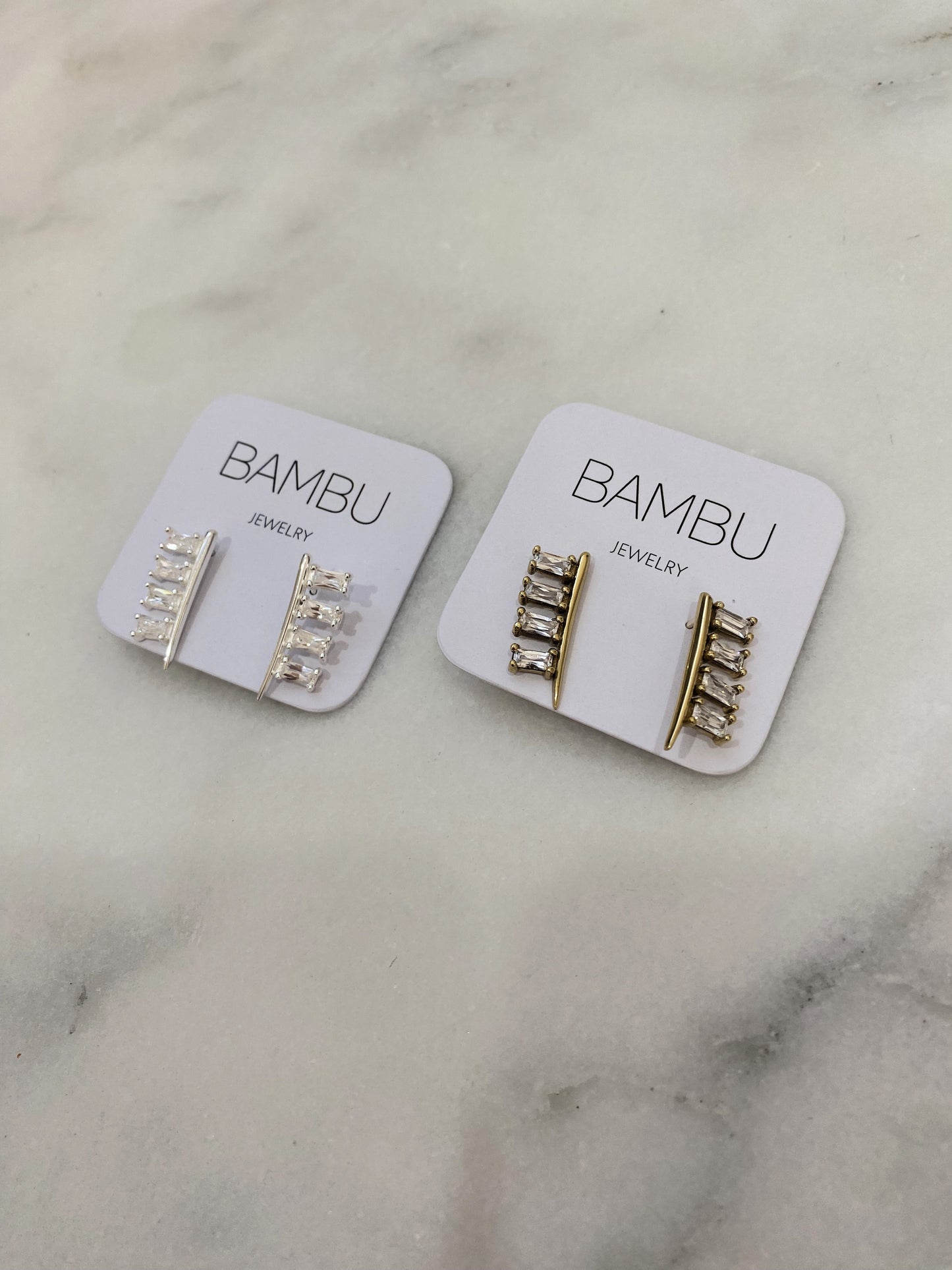 Rhinestone Ear Climbers