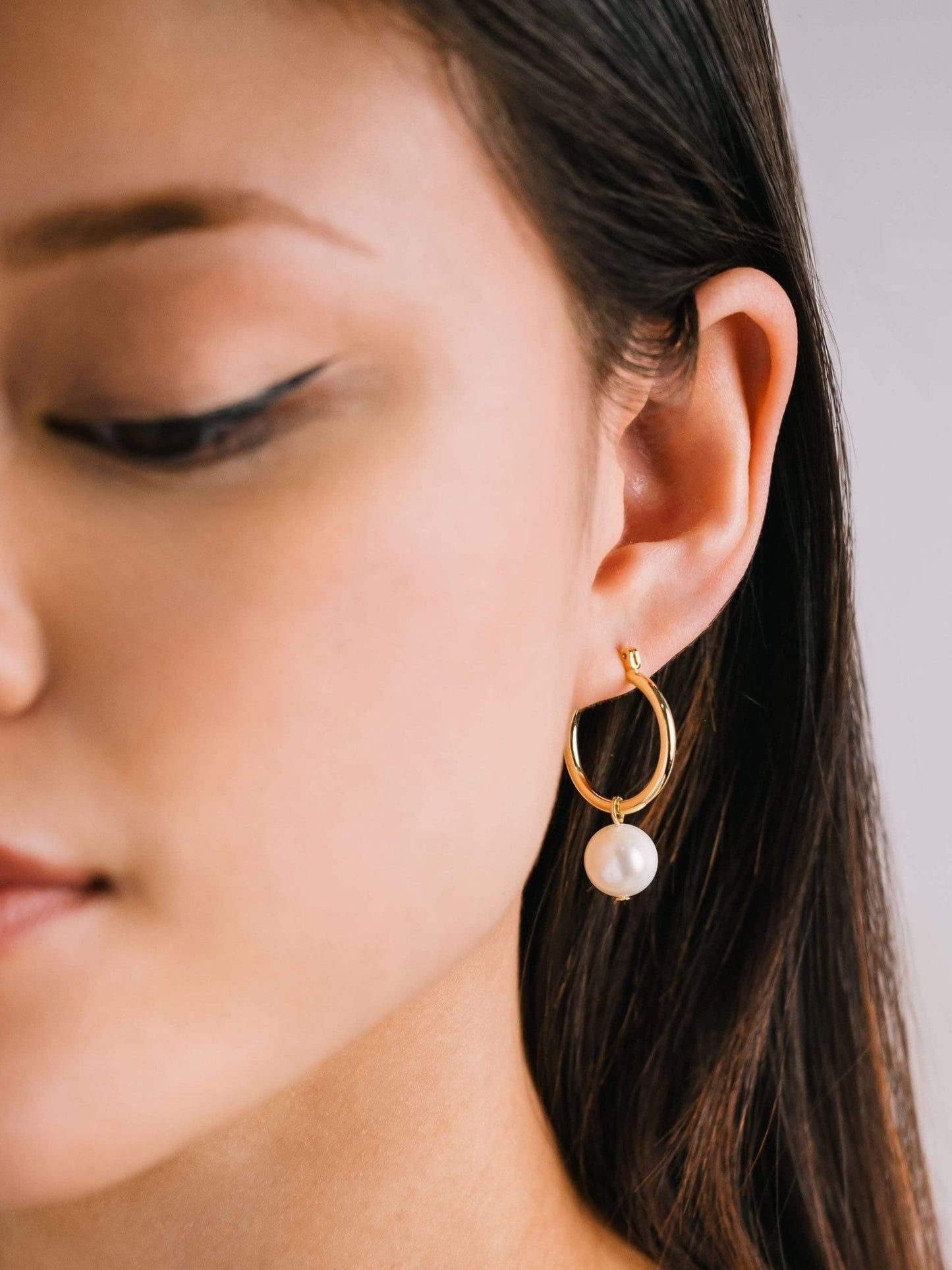 Andie Pearl Hoops