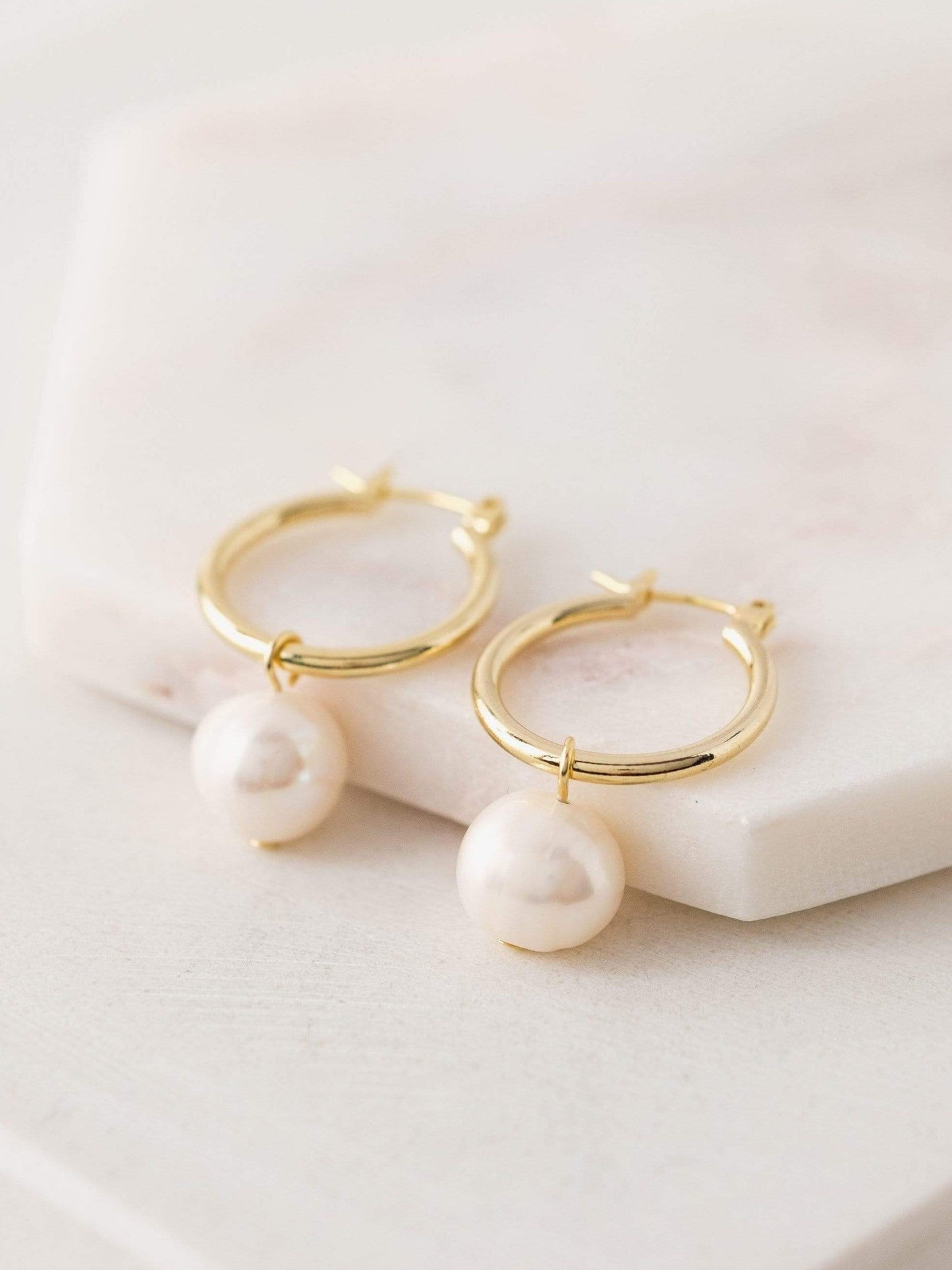 Andie Pearl Hoops