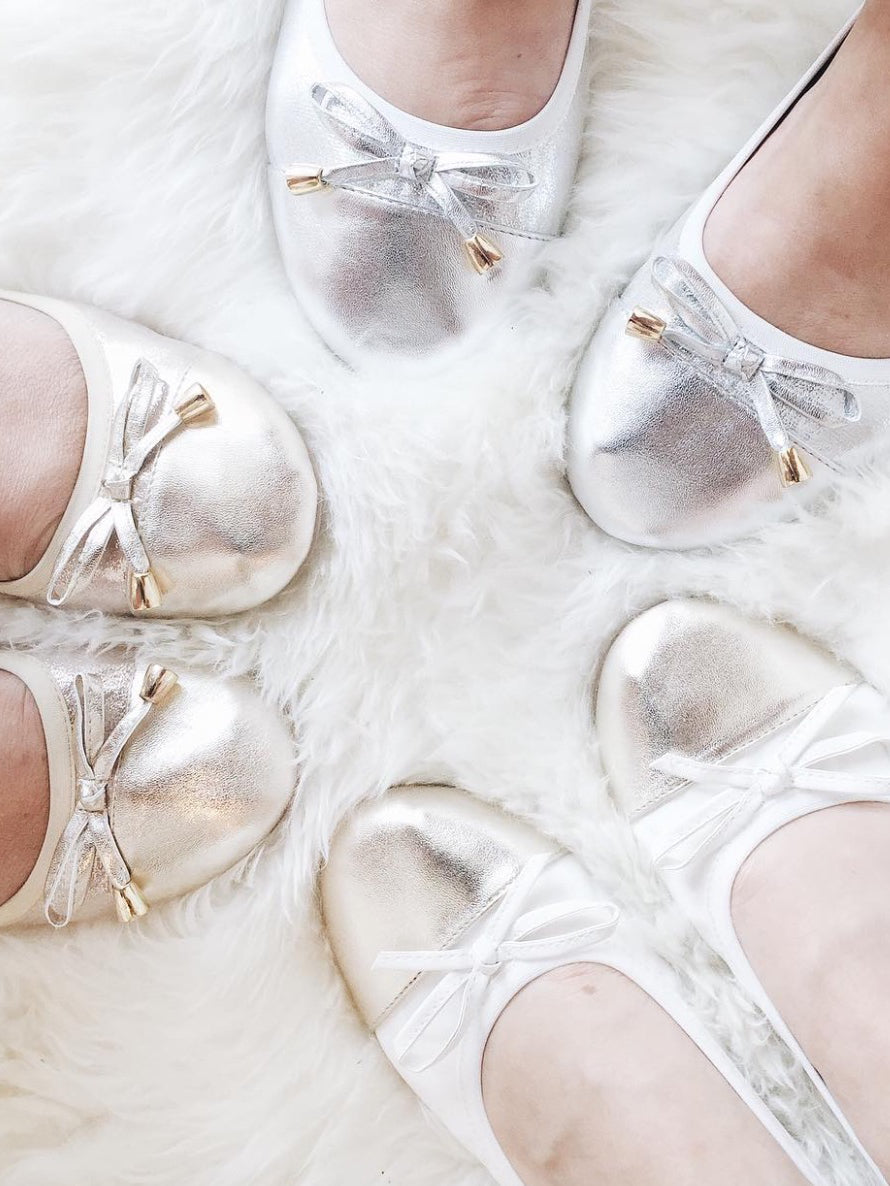 Talaria Folding Flats at Sash + Bustle Bridal Boutique