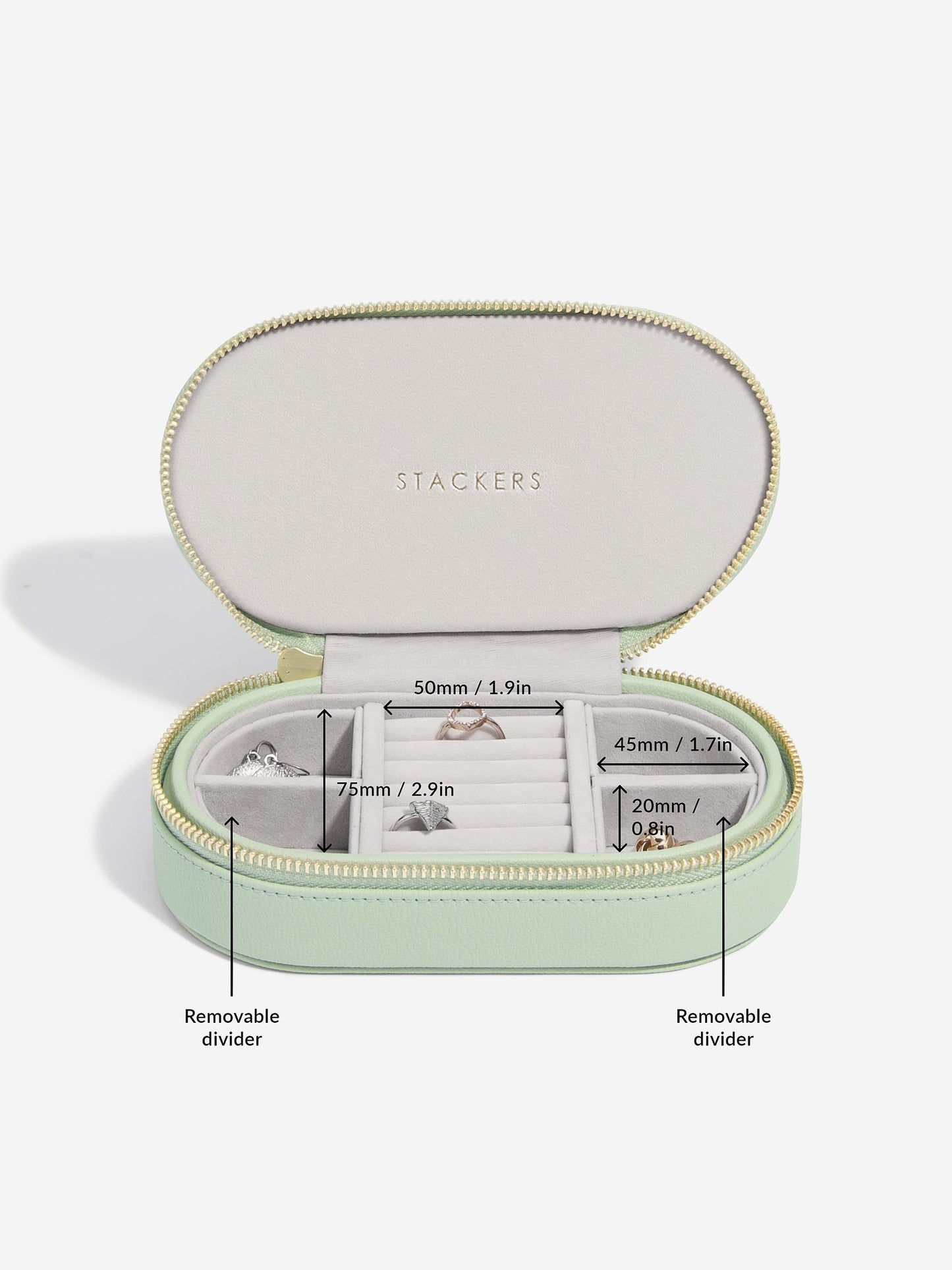 Oval Travel Box