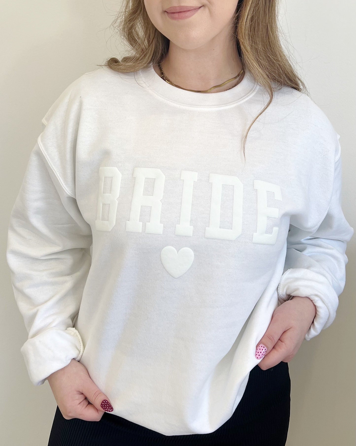 "Bride" Crewneck Sweatshirt
