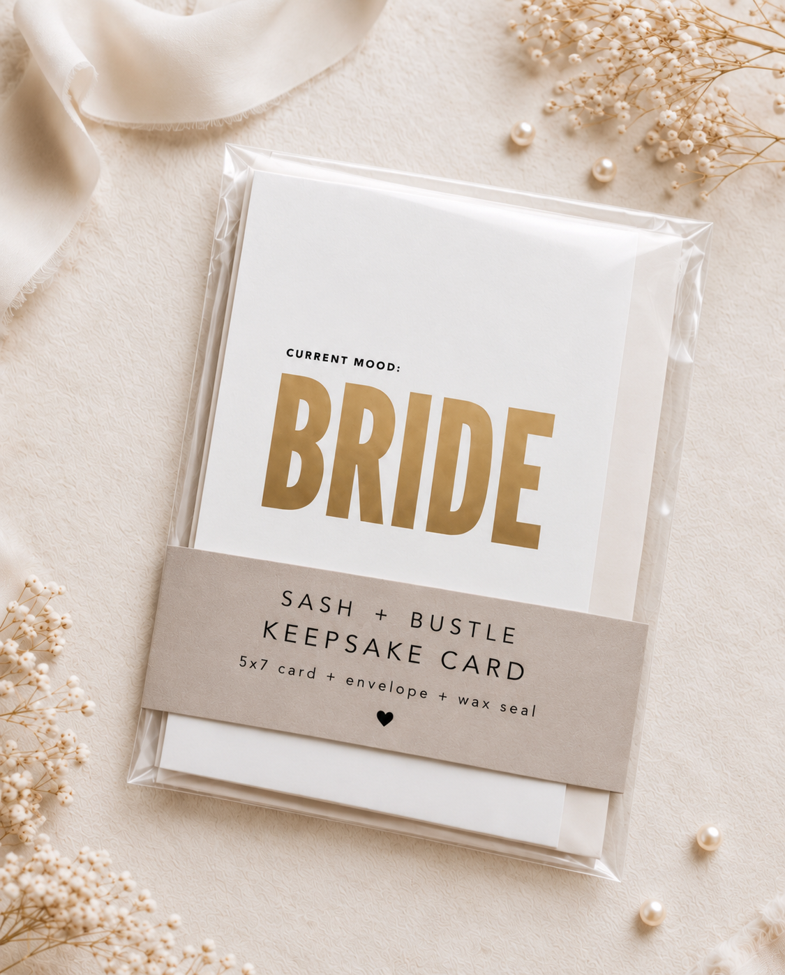 Current Mood: BRIDE – Keepsake Card
