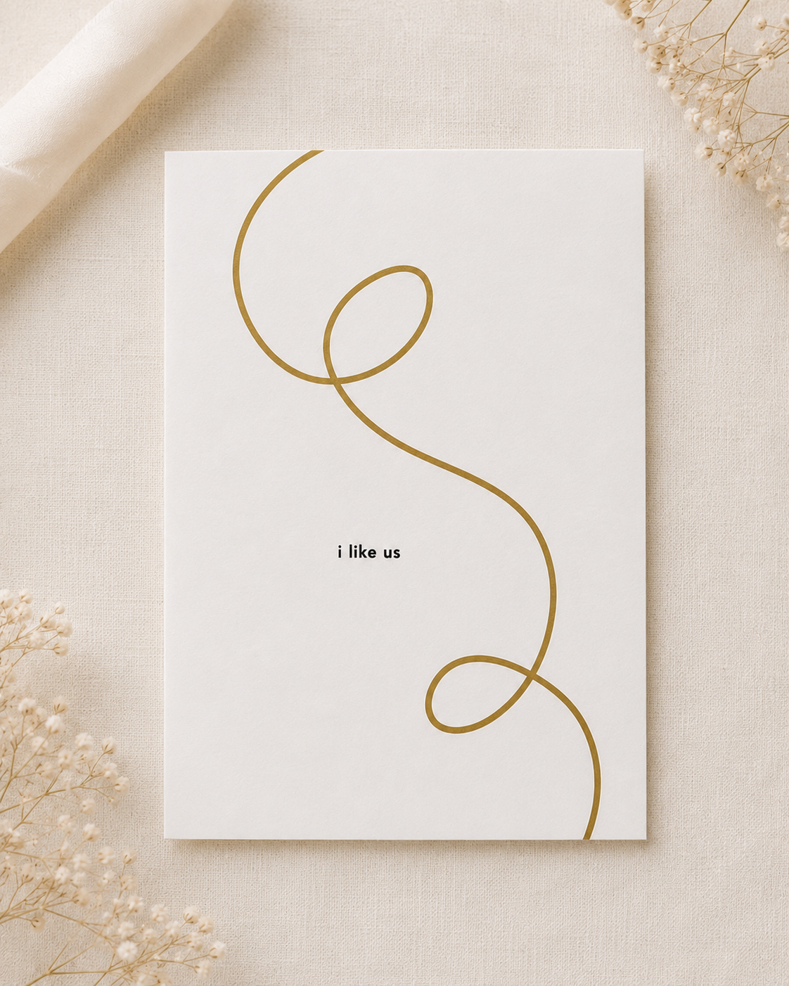 i like us - Keepsake Card