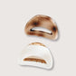 Retro Cream and Gold Claw Hair Clip