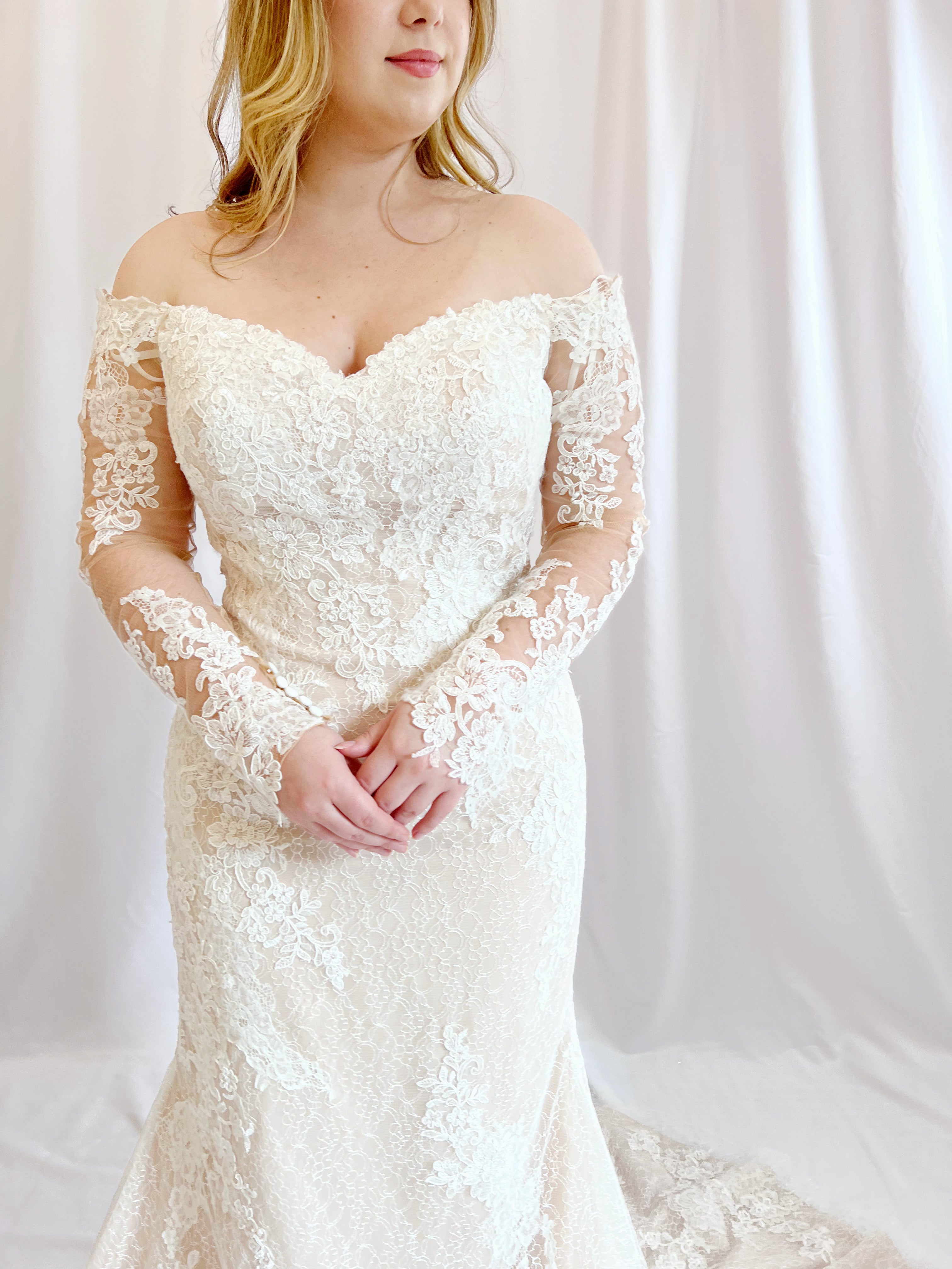 Lily Wedding Dress by White One at Sash Bustle Bridal Boutique