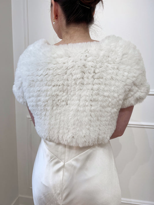 Irina Faux Fur Shrug