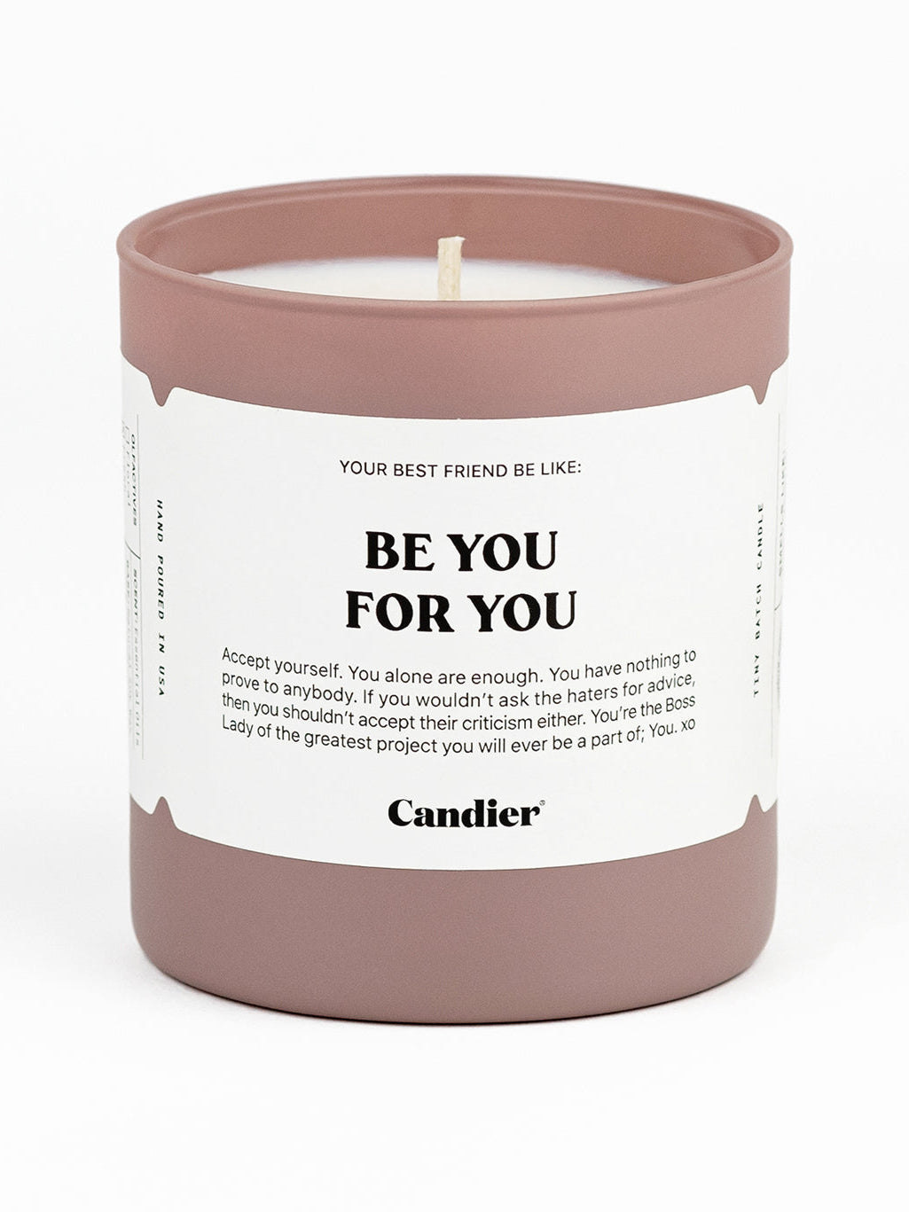 Be You For You Candle