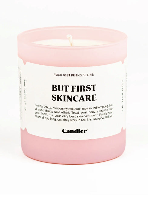 But First Skincare Candle