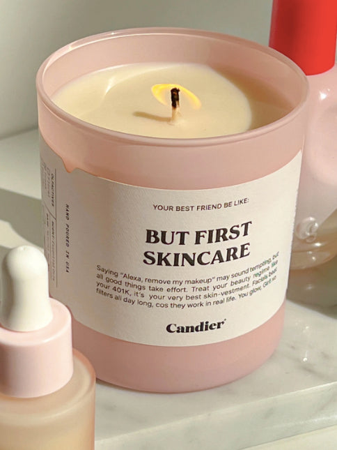 But First Skincare Candle